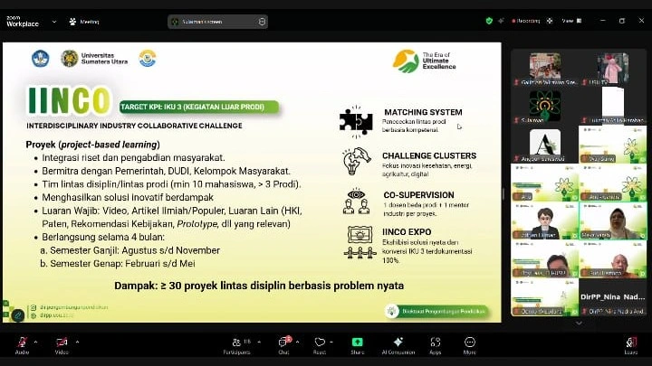 Implementasi PLPS di USU: Dorong Mahasiswa Berkarya dan Berkompetensi Lewat Program Baru